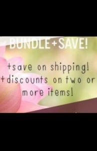Bundle 2 or more -get a gift and discount!